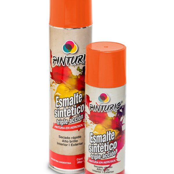 PINTURA AEROSOL FLUO NARANJA 240 ML PINTURIC