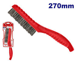 Cepillo Acero 270Mm 5 Hileras Industrial Emtop Etwb27051