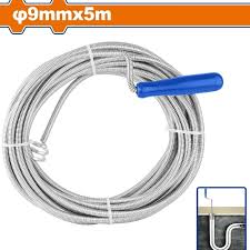 Destapador de cañería 5mts WADFOW