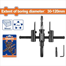 Cortador de Circulos Regulable 30-120 mm