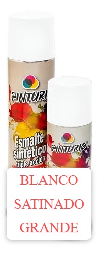PINTURA BLANCO SATINADO GRANDE PINTURIC