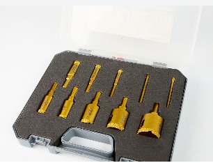 JUEGO MECHA BROCA COPA TUGSTENO ESTUCHE 7 PCS