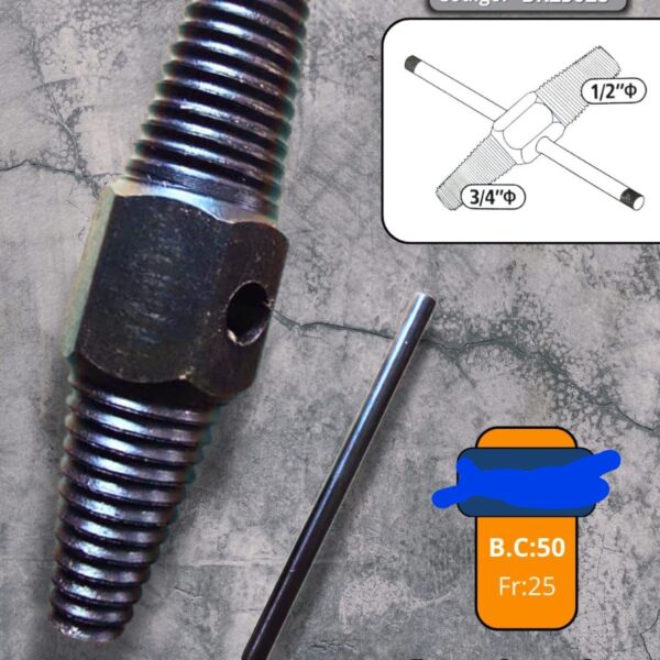EXTRACTOR DE ROSCA ROTAS 1/2 Y 3/4