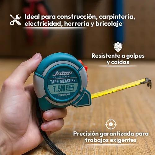 CINTA METRICA 7,5 JC TOP SIMIL TOTAL EXCELENTE