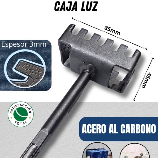 MECHA RECTANGULAR SDS CAJA DE LUZ