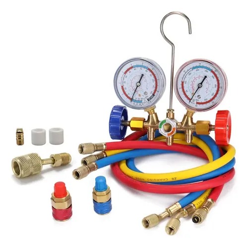 JUEGO MANOMETRO DIAGNOSTICO (3 VIAS AC) AIRE ACONDICIONADO