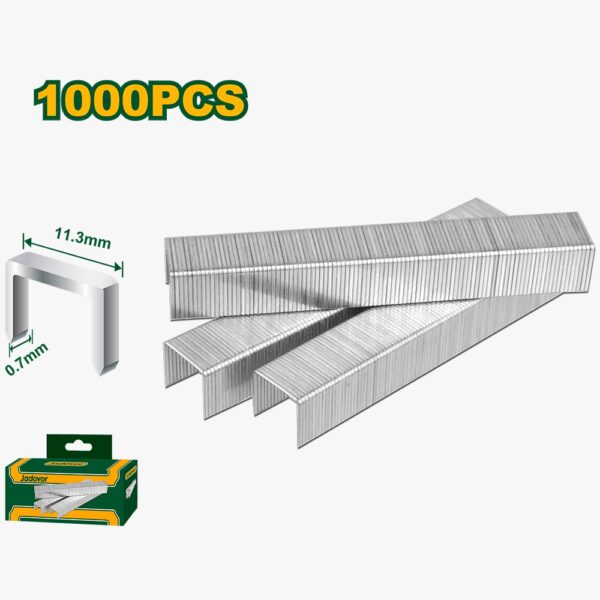 GRAMPAS JADEVER- TAMAÑO: 10 X 0,7MM - 1000 UNIDADES