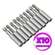 ADAPTADOR MAGNETICO 1/4" POR 10 PIEZAS