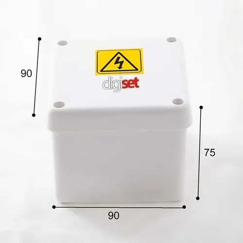 CAJA DE PASE 90 X 90 X 75 GRIS