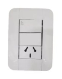 LINEA ARMADA TAAD 1 INTERRUPTOR Y 1 TOMACORRIENTE BLANCO BINORMA