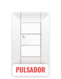 LINEA ARMADA TAAD 1 PULSADOR BLANCO