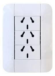LINEA ARMADA TAAD 3 TOMACORRIENTES BLANCO BINORMA