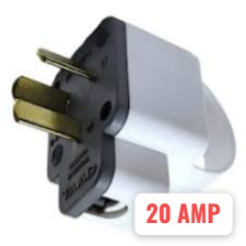 FICHA REFORZADA TAAD MACHO 20 A BLANCO