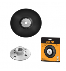 DISCO GOMA PARA PULIR 7PLG /180MM CON BRIDA ROSCA M14