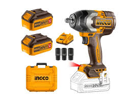 LLAVE DE IMPACTO 1/2PLG 850NM (P20S) 20V BRUSHLESS + 2 BATERIAS 4AH + CARGADOR 4AH INDUSTRIAL
