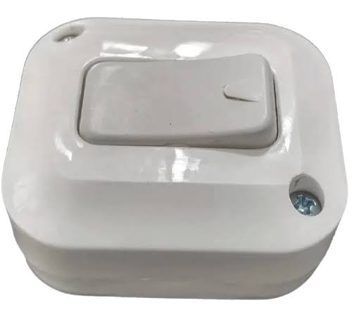 LINEA EXTERIOR TAAD 1 INTERRUPTOR BLANCO BINORMA