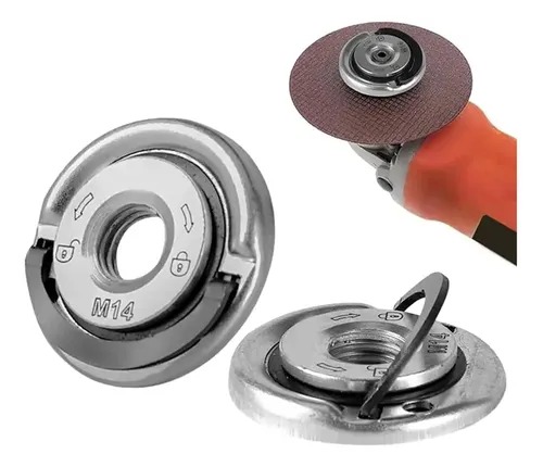 TUERCA AMOLADORA M14 AUTOAJUSTABLE C/AUTOTRACK