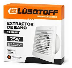 EXTRACTOR BAÑO 6" LUSQTOFF