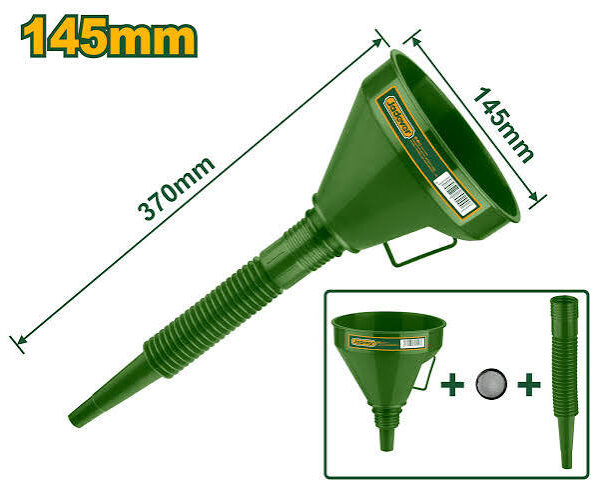 EMBUDO JADEVER FLEXIBLE 2 EN 1, TAMAÑO 145X370MM